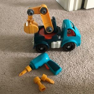 Battat Little Mechanic Crane Truck